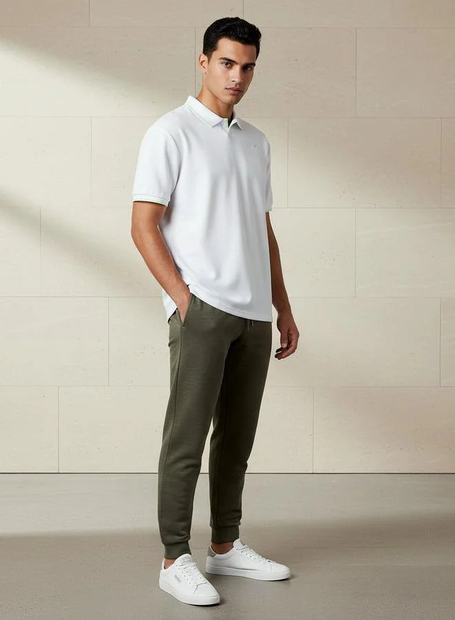 كابا Kappa Men Pique Detail Polo T-shirt
